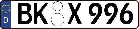 BK-X996