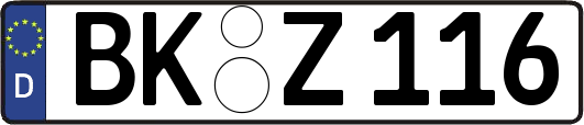 BK-Z116
