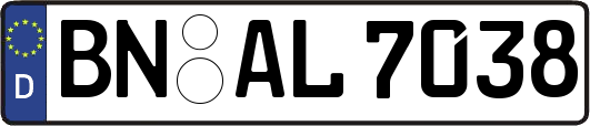 BN-AL7038