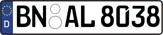 BN-AL8038