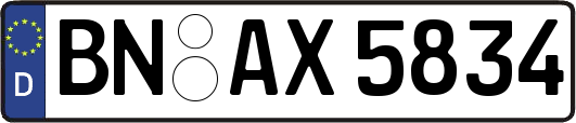 BN-AX5834
