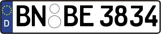 BN-BE3834