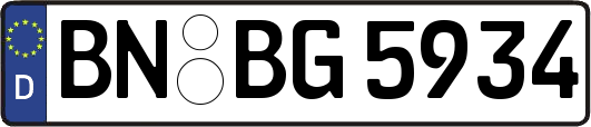 BN-BG5934