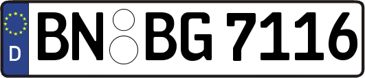BN-BG7116