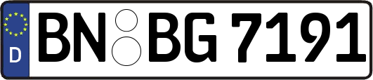BN-BG7191