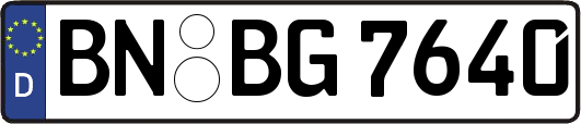 BN-BG7640
