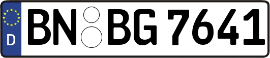 BN-BG7641