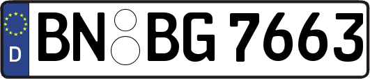 BN-BG7663