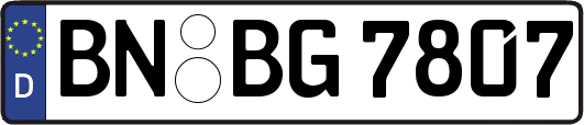 BN-BG7807