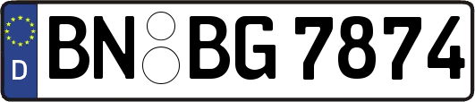 BN-BG7874