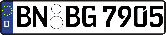 BN-BG7905