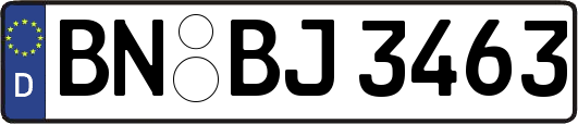 BN-BJ3463