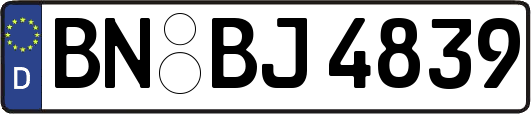 BN-BJ4839