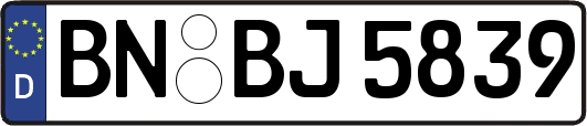 BN-BJ5839