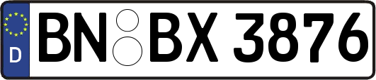 BN-BX3876
