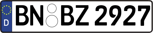 BN-BZ2927