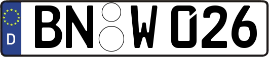 BN-W026