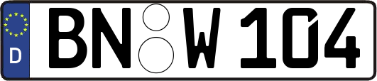 BN-W104