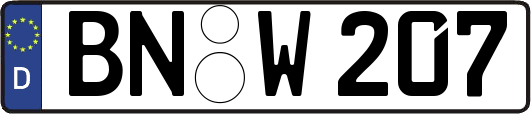 BN-W207