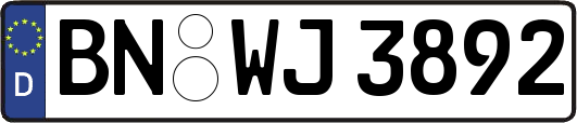 BN-WJ3892