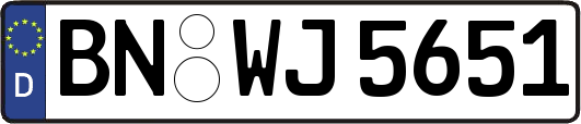 BN-WJ5651