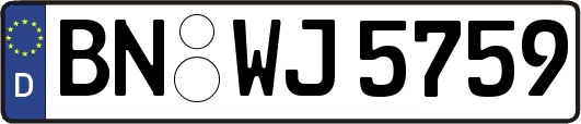 BN-WJ5759