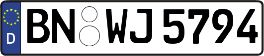 BN-WJ5794
