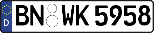 BN-WK5958