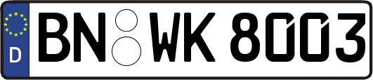BN-WK8003