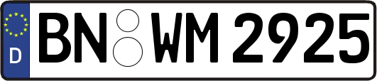 BN-WM2925