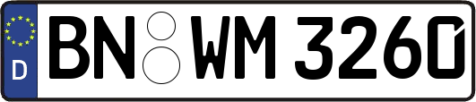 BN-WM3260