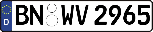 BN-WV2965