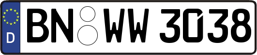 BN-WW3038