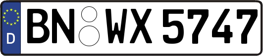 BN-WX5747