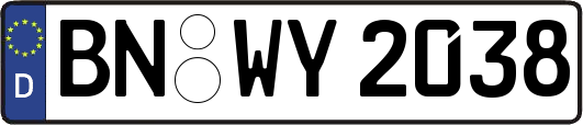 BN-WY2038