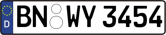 BN-WY3454