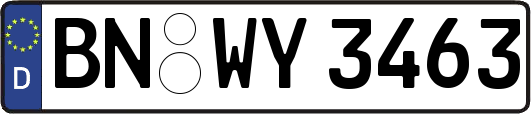 BN-WY3463