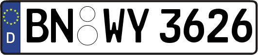BN-WY3626