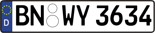 BN-WY3634