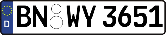 BN-WY3651