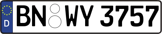 BN-WY3757