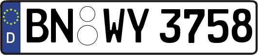 BN-WY3758