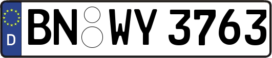 BN-WY3763