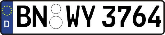 BN-WY3764