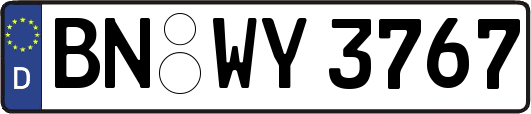 BN-WY3767