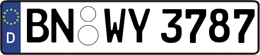 BN-WY3787