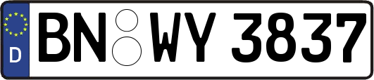 BN-WY3837