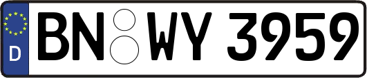 BN-WY3959