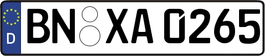 BN-XA0265