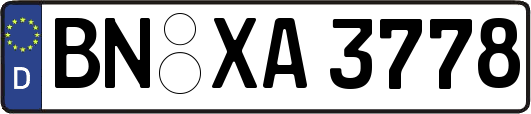 BN-XA3778
